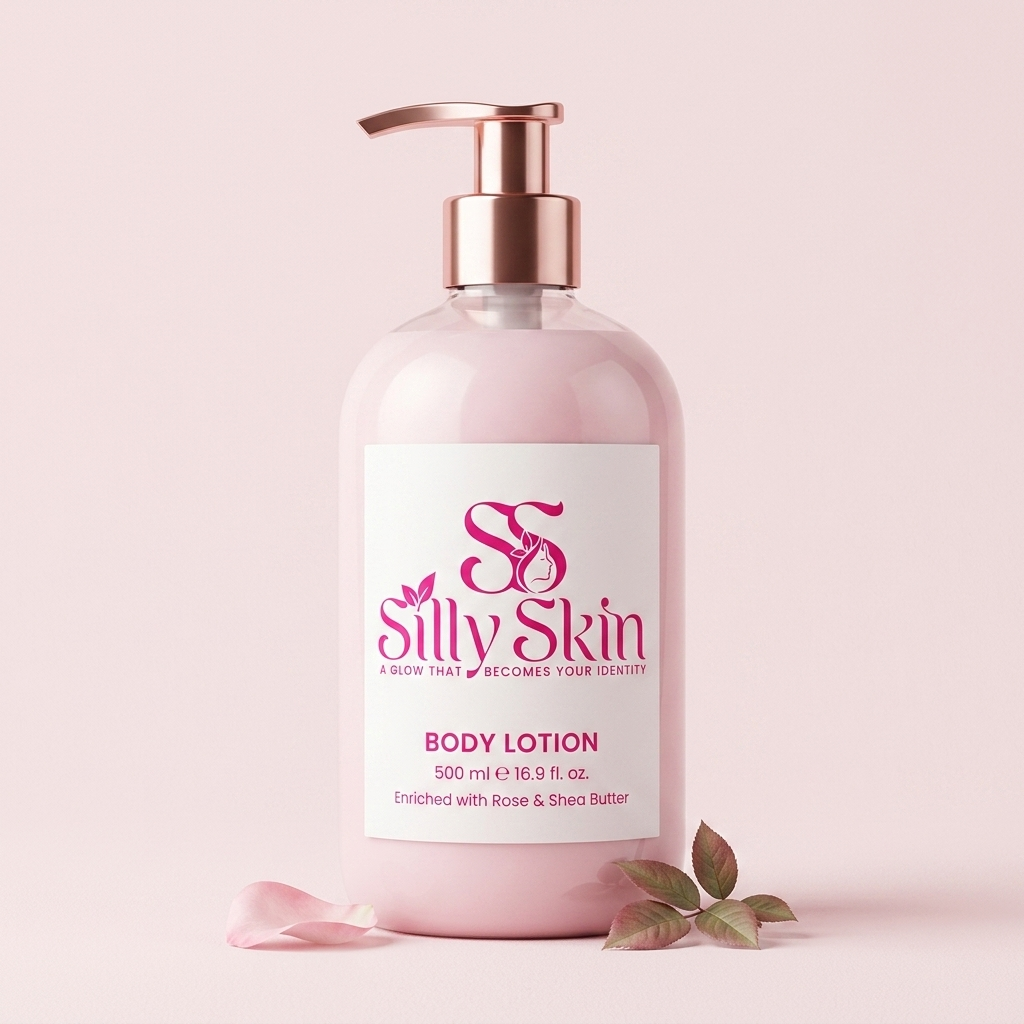 Silly Skin Body Lotion 500ml for Deep Hydration & Soft Glowing Skin