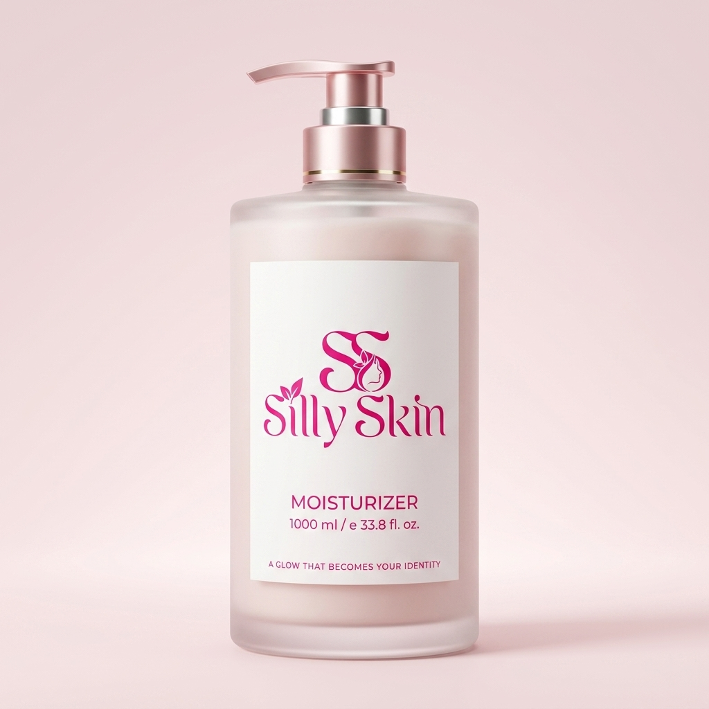 Silly Skin Moisturizer 1000ml for Deep Hydration & Soft Glowing Skin